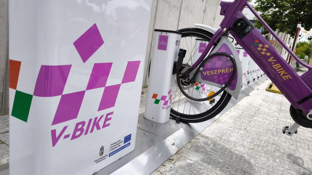 V-Bike: Elektromos lendület Veszprémben